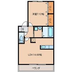 リビングタウン江戸屋敷の物件間取画像